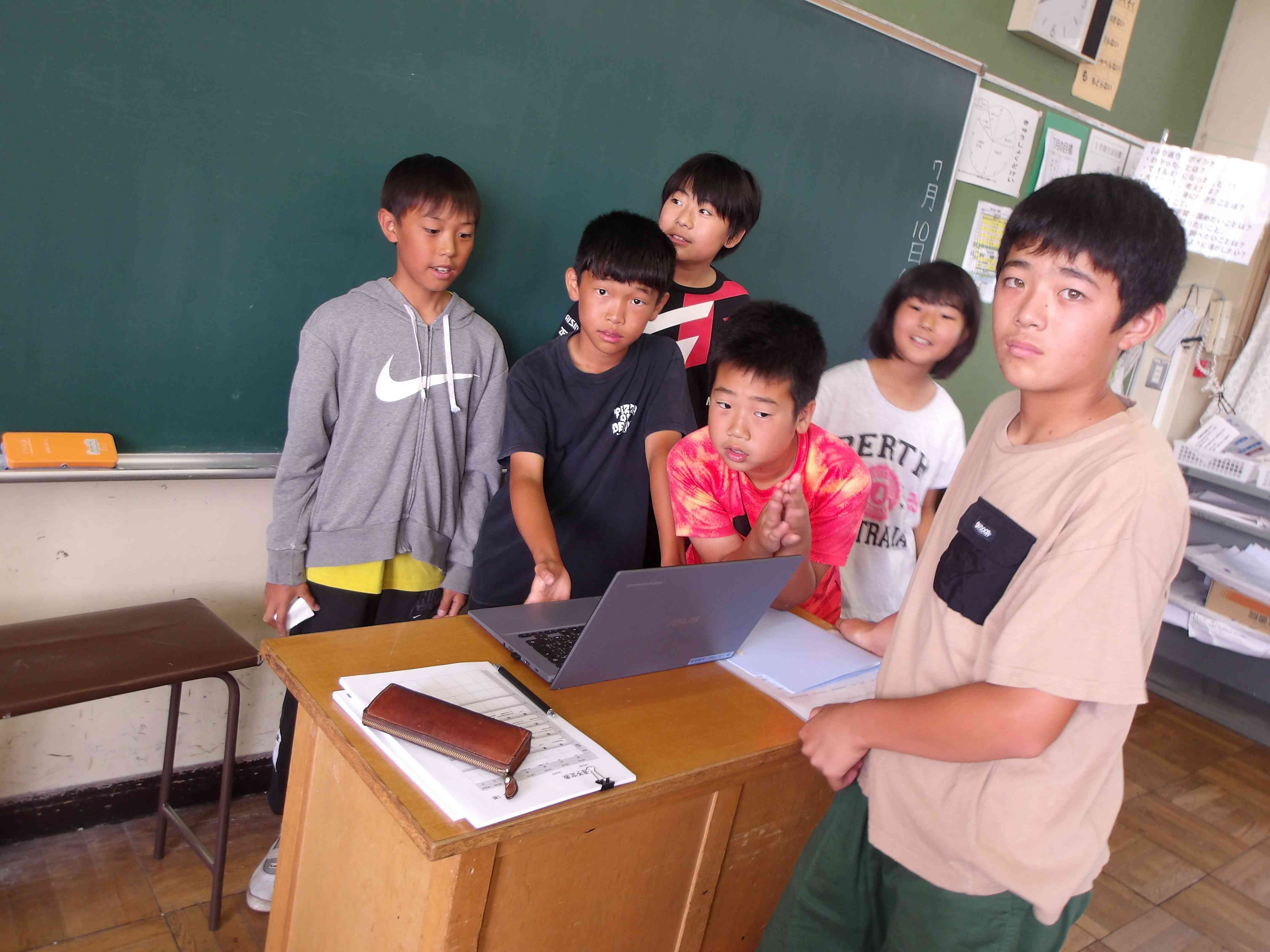 １学期学年集会実行委員