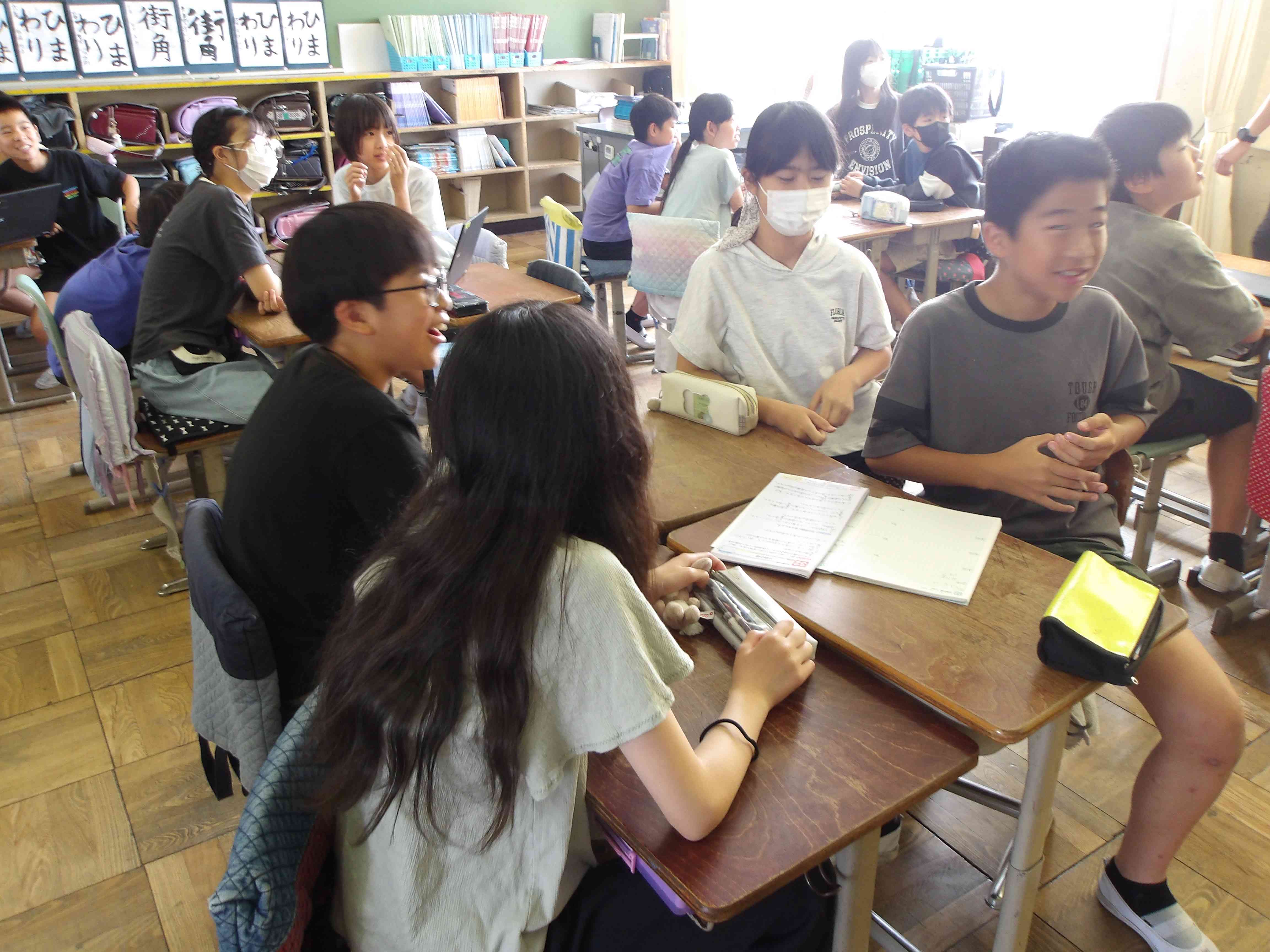 学年１位チーム（２組）